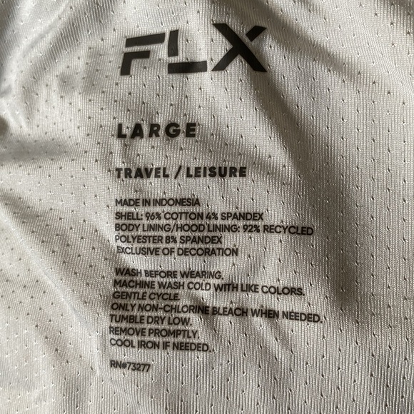 FLX Cream Hooded Jacket - Picture 8 of 10